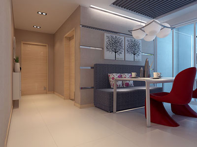 現(xiàn)代簡(jiǎn)約:飯廳1