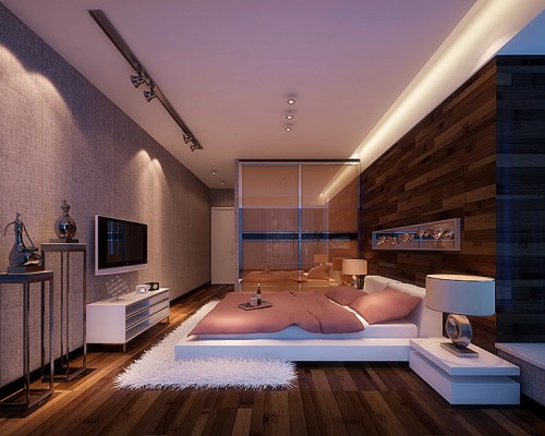 現(xiàn)代簡(jiǎn)約:臥室